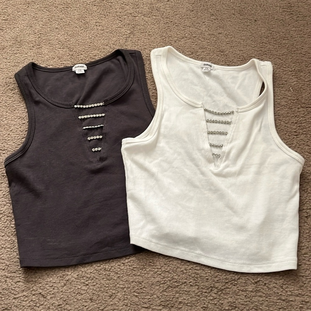Garage  2 petite small women’s tank tops